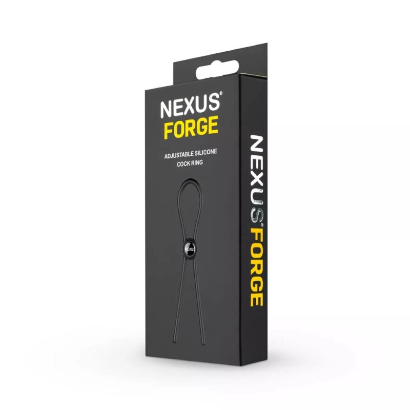 Лассо на член Nexus Forge чорне, 30 см - Изображение 3