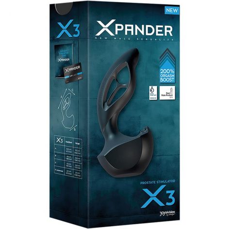 Масажер простати Joydivision Xpander X3, силікон, розмір L - Зображення 1