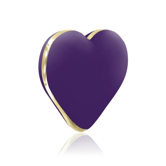Вібратор сердечко Rianne S Heart для клітора, фіолетовий - Зображення 1