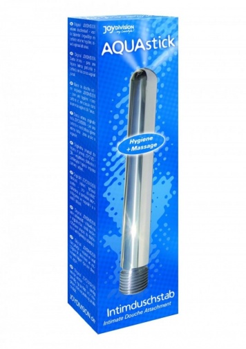 Насадка анальний душ зі шлангом Joy Division Aluminium Intimate Douche, сталева - Изображение 1
