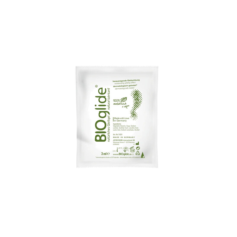 BIOglide liquid - sample flyer, 3 ml