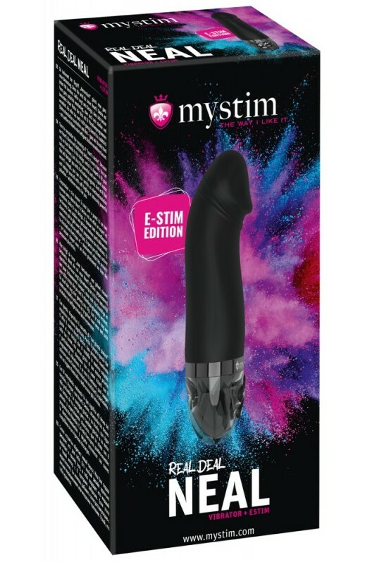Вібратор точки G з електростимуляцією Mystim Real Deal Neal eStim 16.5 х 3.6 см - Зображення 1