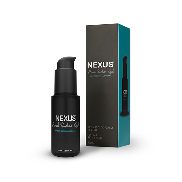 Анальний лубрикант на водній основі Nexus Anal Relax, 50 мл, з розслаблюючим та охолоджуючим ефектом