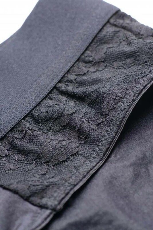 Трусики для страпону з інтимним доступом, S/M, Strap U, з мереживом, чорні - Изображение 4