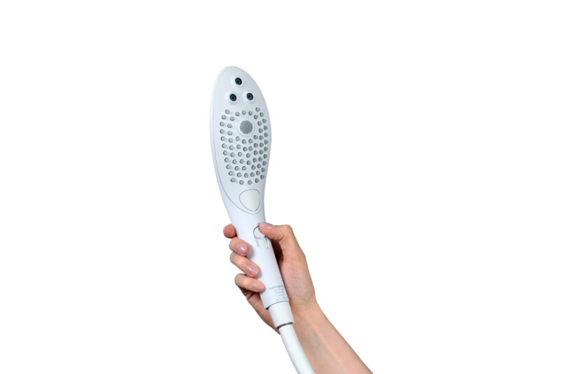 Насадка на душ для мастурбації Womanizer Wave, біла - Зображення 7
