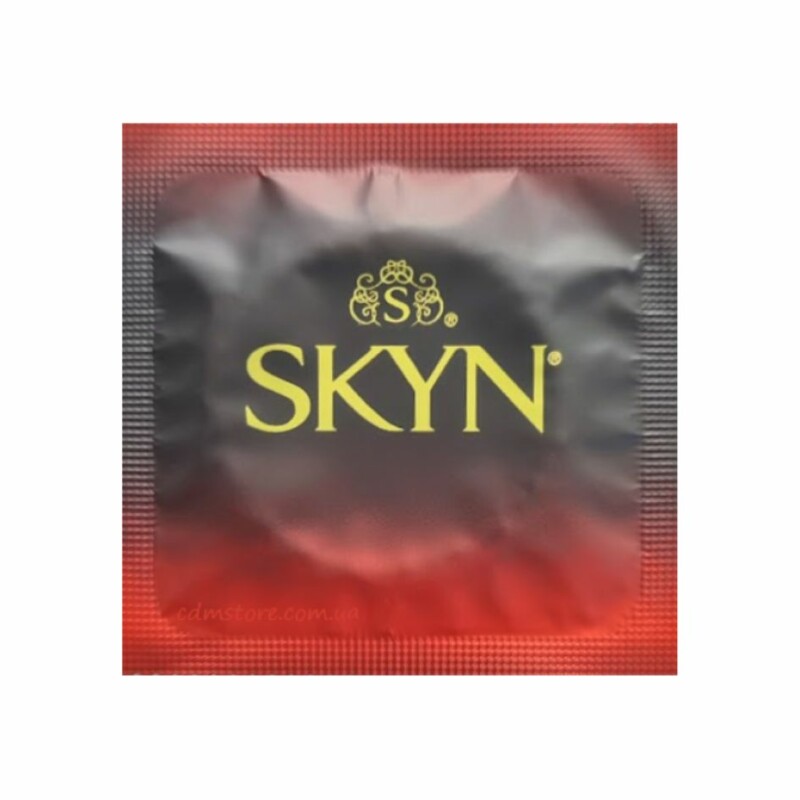 Презерватив з рельєфом Skyn Intense Feel, безлатексний (полізопрен), 1 шт