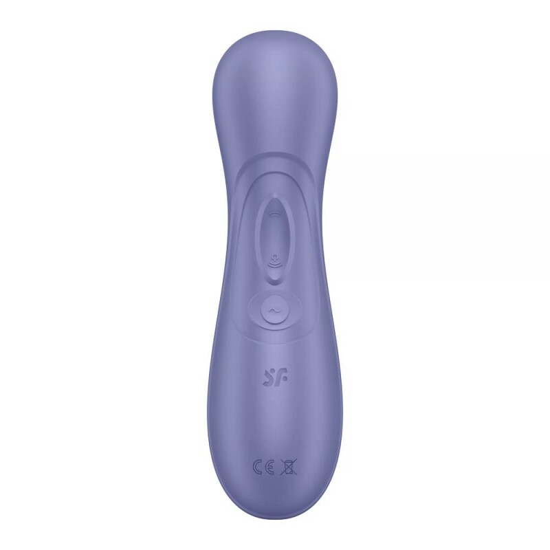 Вакуумний стимулятор клітора Satisfyer Pro 2 з додатком, бузковий, 16.4 х 5 см - Изображение 2