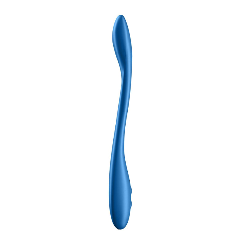 Вібратор універсальний Satisfyer Elastic Game, блакитний, 19.9 х 3.1 см - Зображення 5