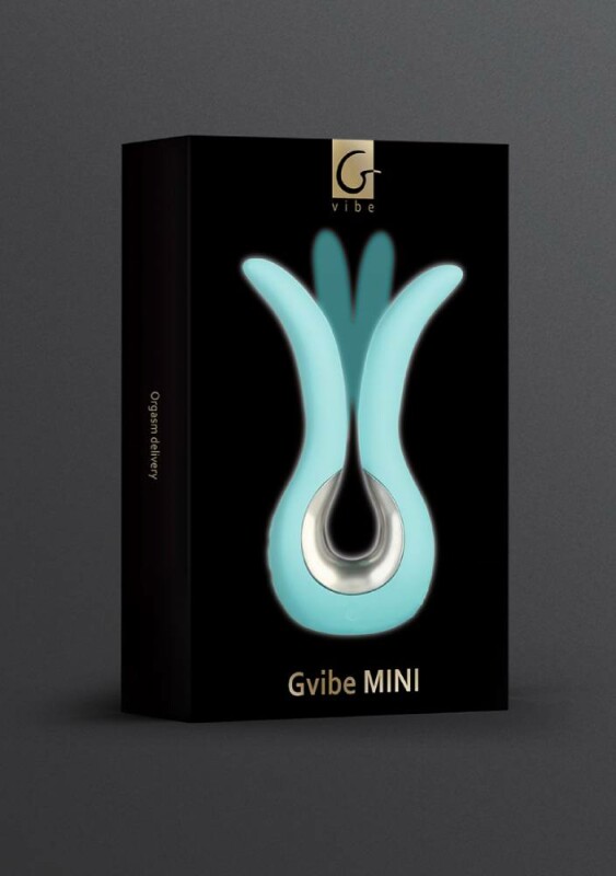 Подвійний вібратор універсальний Gvibe Tiffany Mint м'ятний, 10.5 х 2 см - Изображение 1