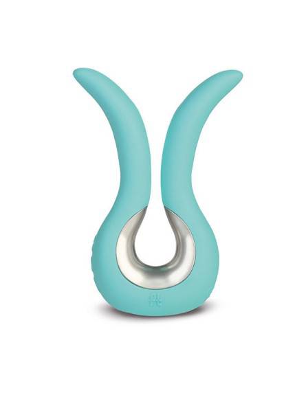 Подвійний вібратор універсальний Gvibe Tiffany Mint м'ятний, 10.5 х 2 см