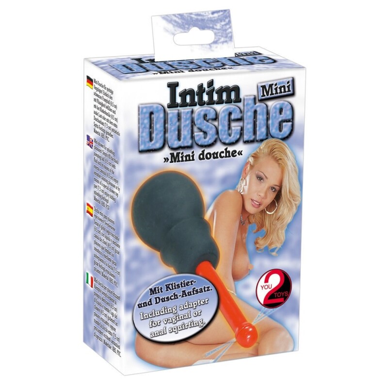Анальний душ, міні клізма, з насадками MIni Intimate Douche - Изображение 1