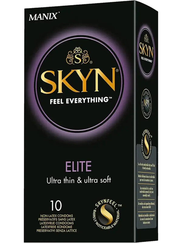 Презервативи безлатексні SKYN Elite ультратонкі, 10 шт