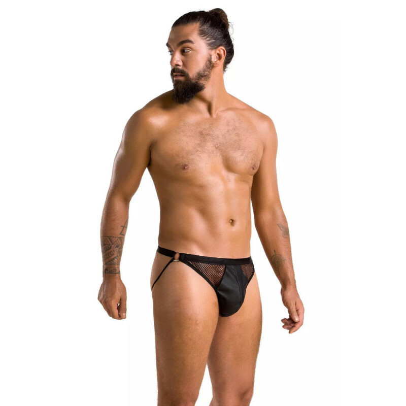 Чоловічі труси джоки Passion Men Luke, XXL/XXXL, з дрібною сіткою, чорні - Изображение 1