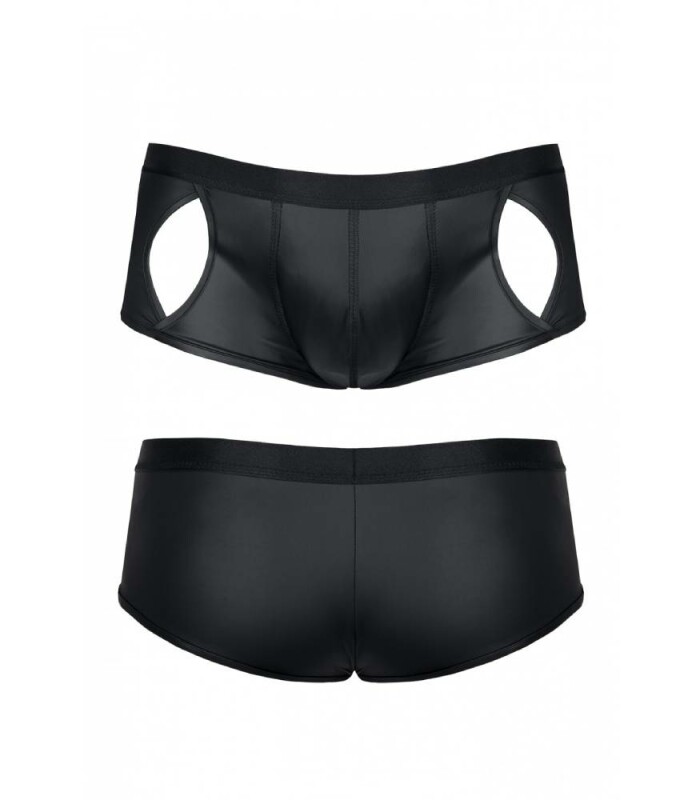 Еротичні чоловічі труси з прорізами, S, Boxer Wetlook Regnes Fetish Planet чорні - Зображення 3