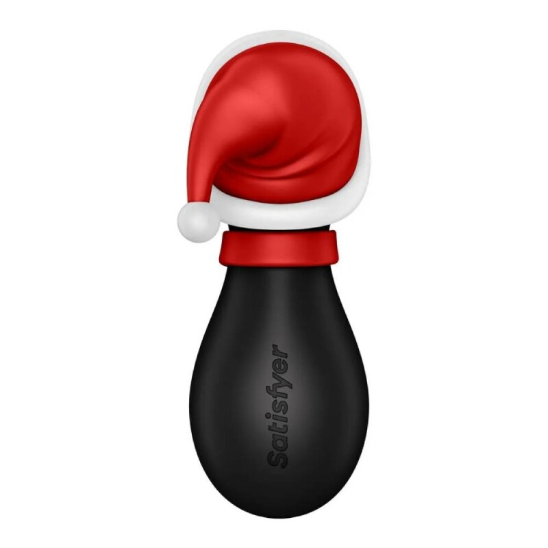 Вакуумний стимулятор клітора Satisfyer Penguin Holiday Edition різнокольоровий, 12.5 х 6.7 см - Зображення 3