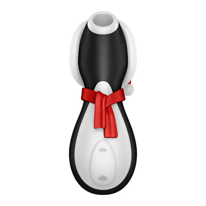 Вакуумний стимулятор клітора Satisfyer Penguin Holiday Edition різнокольоровий, 12.5 х 6.7 см - Зображення 2