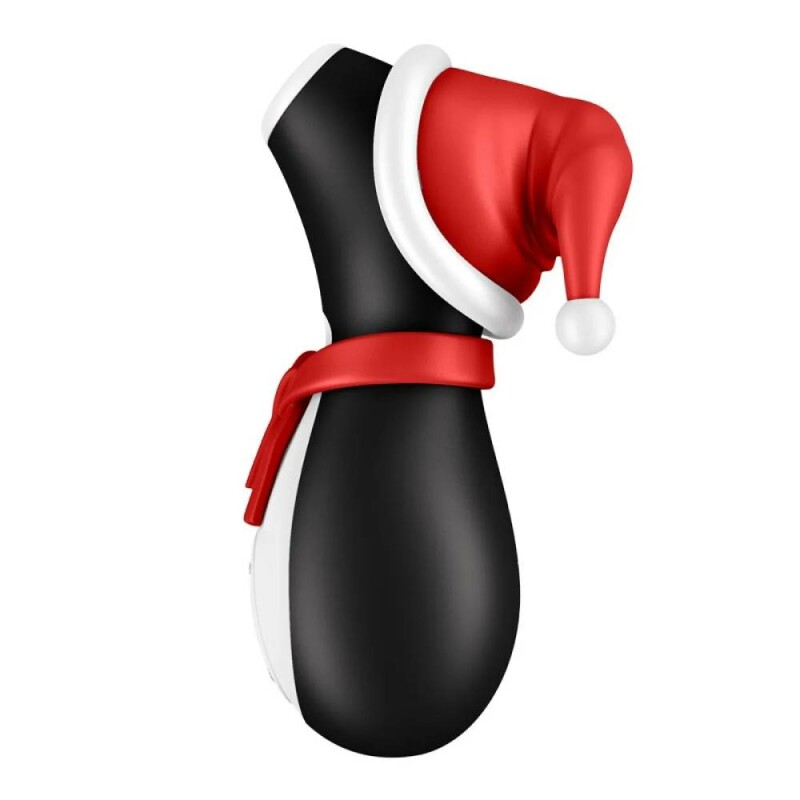 Вакуумний стимулятор клітора Satisfyer Penguin Holiday Edition різнокольоровий, 12.5 х 6.7 см - Зображення 4