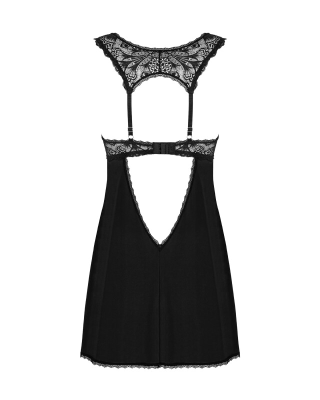 Пеньюар спокусливий XS/S Donna Dream Obsessive, чорний - Зображення 3
