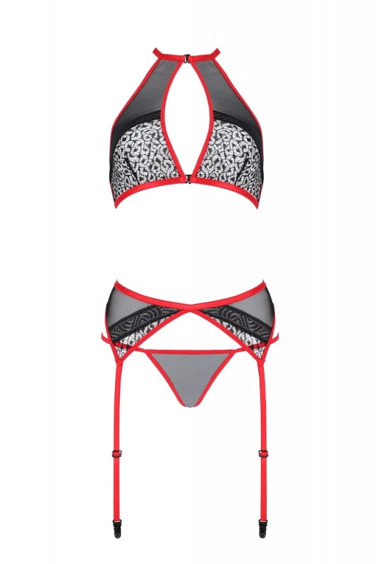 Комплект Passion Satara, з поясом, S/M - Зображення 2