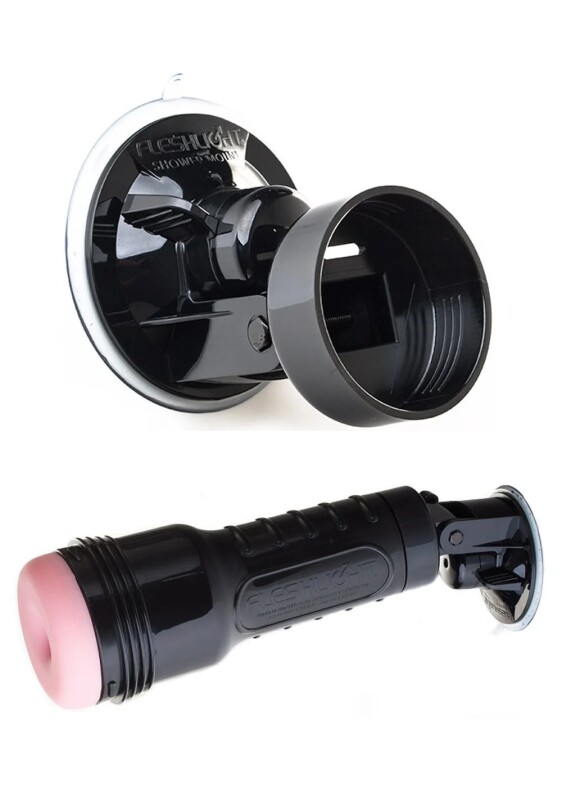 Кріплення з присоскою для мастурбатора Fleshlight Shower Mount, чорне - Зображення 3