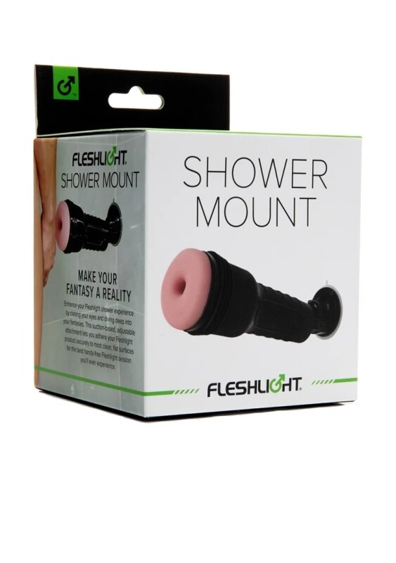 Кріплення з присоскою для мастурбатора Fleshlight Shower Mount, чорне - Зображення 1