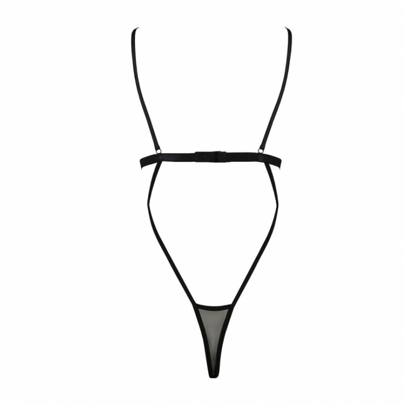 Боді Passion Diabolina, чорне, S/M - Зображення 3