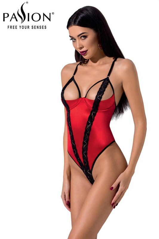 Боді Passion FEMMINA BODY, червоне, S/M