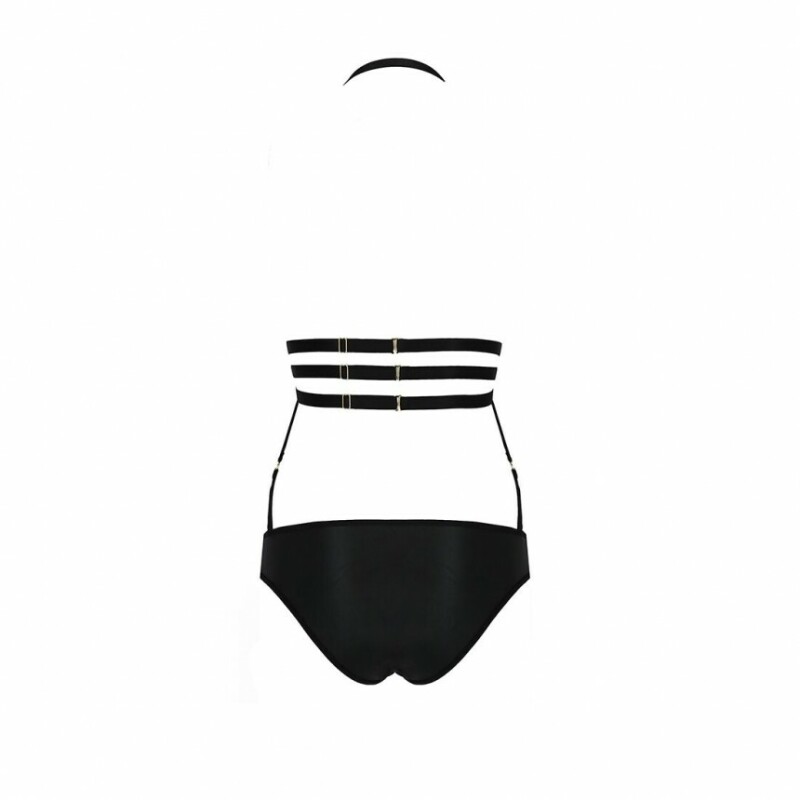 Боді Passion Lamis, чорне, S/M - Зображення 3