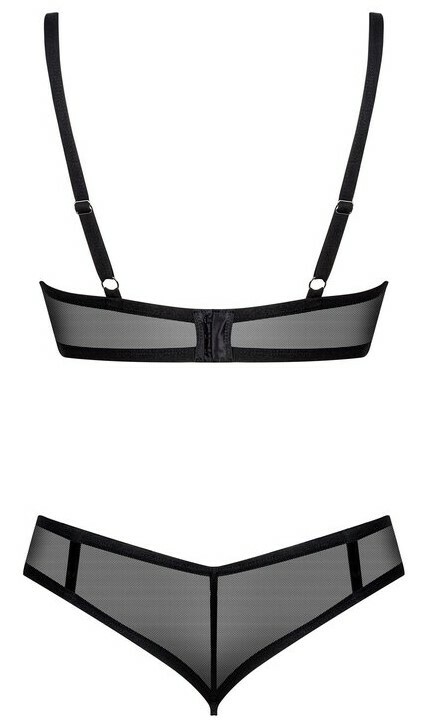 Комплект Obsessive Glandez, чорний, XS/S - Изображение 3