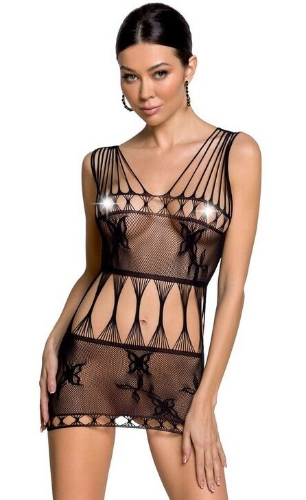 Міні сукня Passion BS090, чорна,  One size
