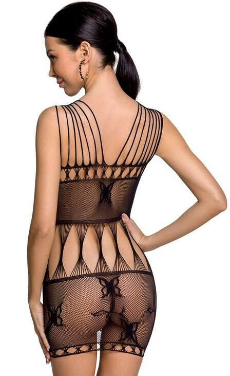 Міні сукня Passion BS090, чорна,  One size - Изображение 1