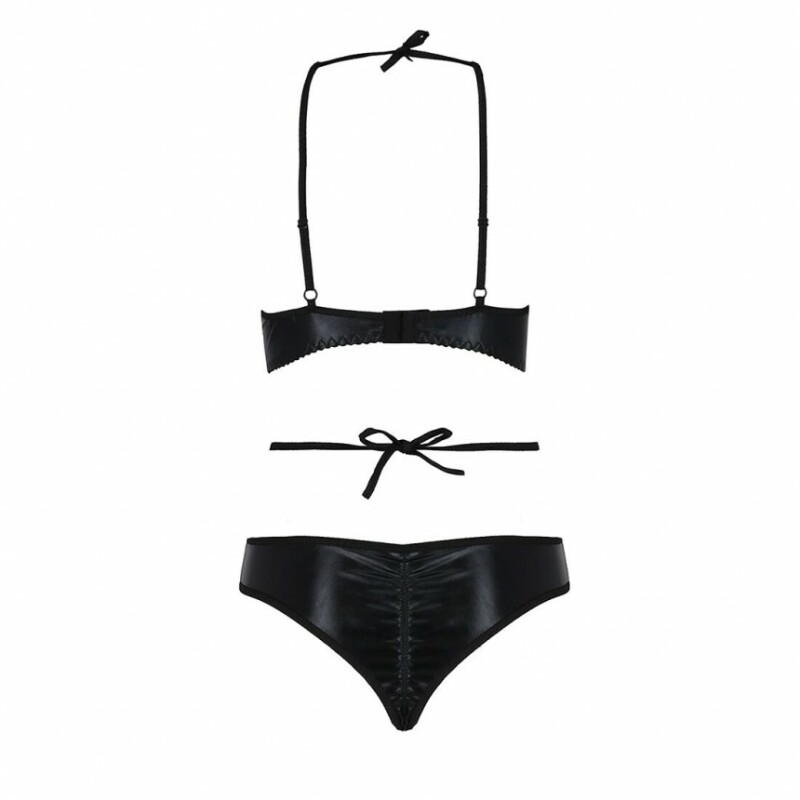 Комплект Passion Navel, чорний, S/M - Зображення 3