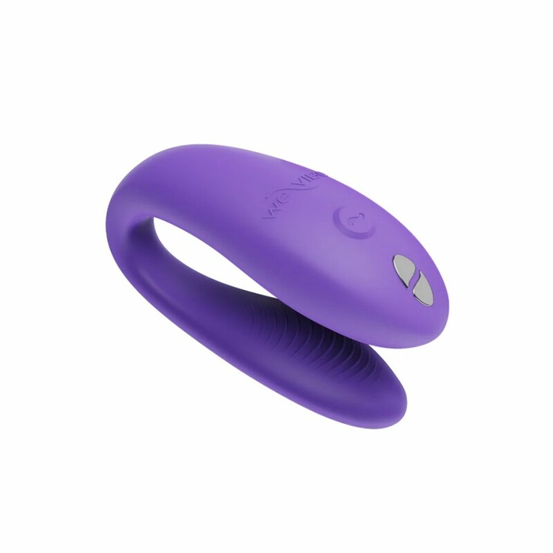 Вібратор для пар We Vibe Sync Go Light Purple у футлярі, фіолетовий - Изображение 1