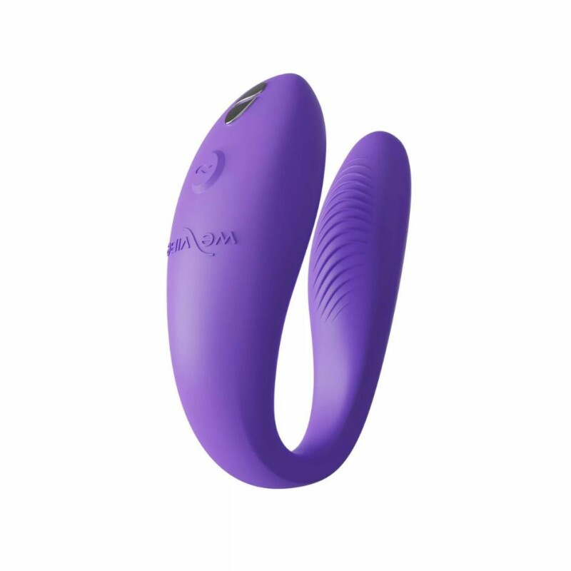 Вібратор для пар We Vibe Sync Go Light Purple у футлярі, фіолетовий - Изображение 7