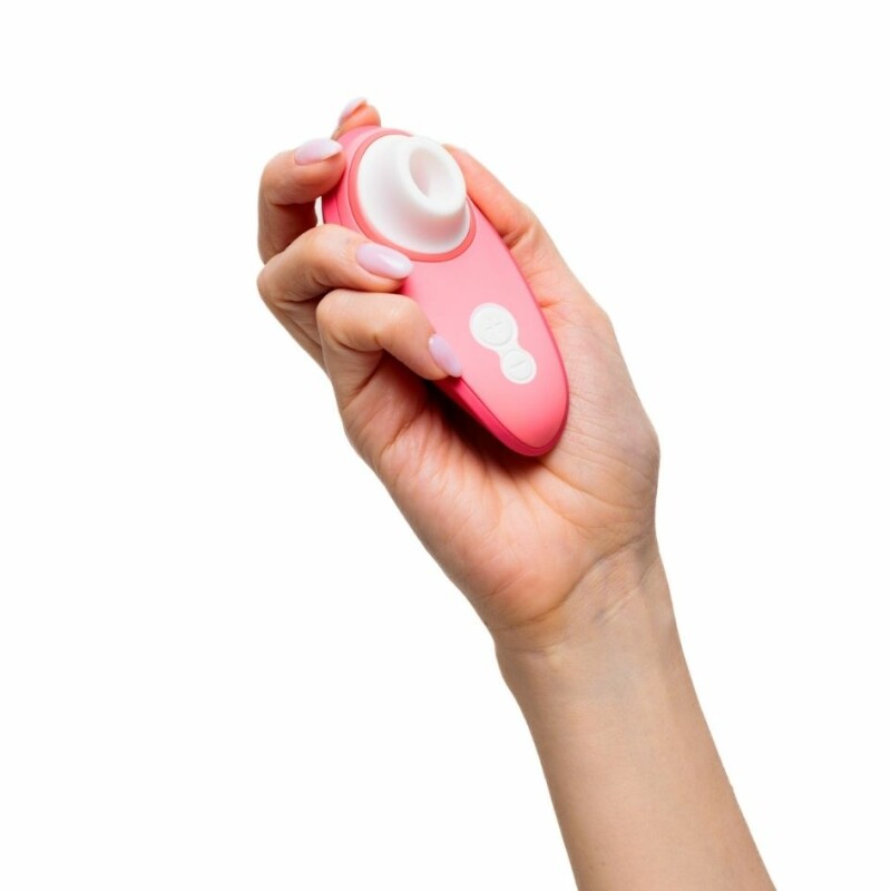 Вакуумний стимулятор клітора Womanizer Liberty 2 Vibrant Rose, рожевий - Зображення 2