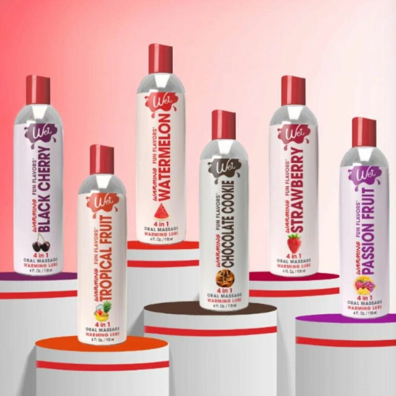 Лубрикант оральний зігріваючий Wet Passion Fruit 118 мл, зі смаком маракуї, на водній основі - Изображение 7