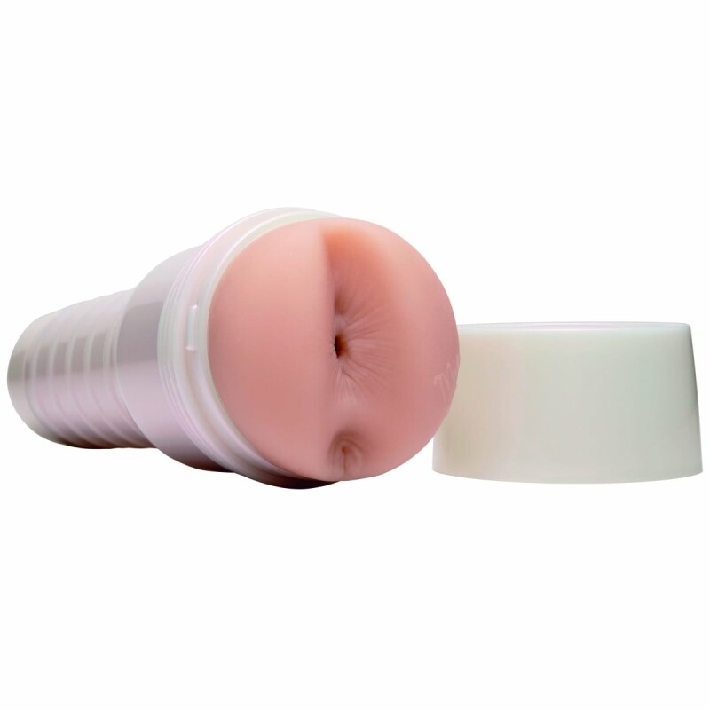 Мастурбатор реалістичний анус Fleshlight Girls Mia Malkova Boss Level Signature Butt (RP) з кібершкіри (Superskin) у колбі, бежевий, 25 см - Изображение 2