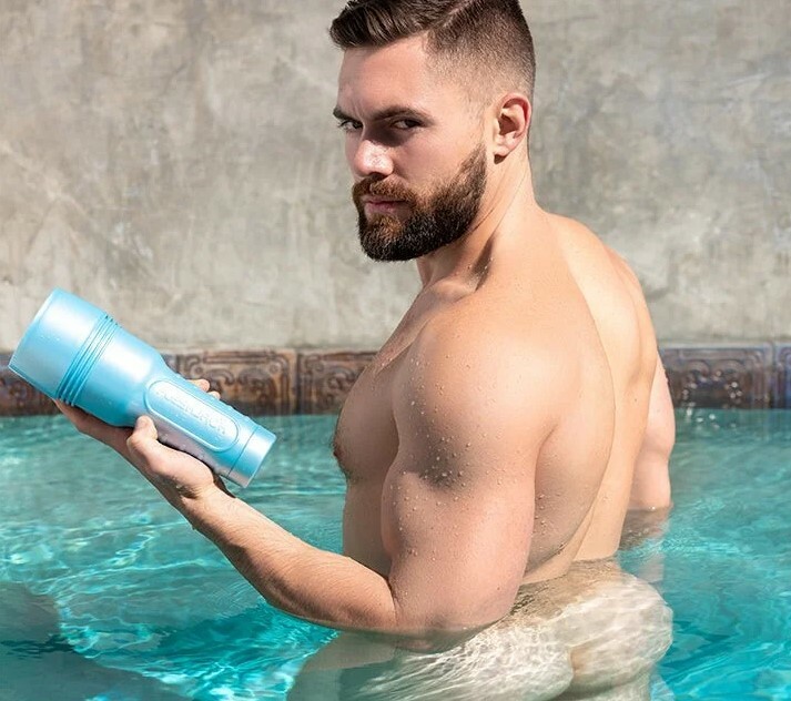 Маструбатор анус кібершкіра в колбі, Fleshjack Boys Griffin Barrows Cake Signature Butt, бежевий, 24.8 см - Изображение 7