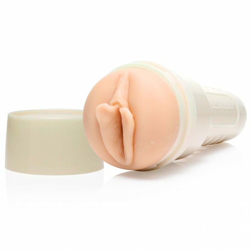 Мастурбатор вагіна з кібершкіри в колбі Fleshlight Girls Gina Valentina Stellar, бежевий, 24.8 см - Изображение 2