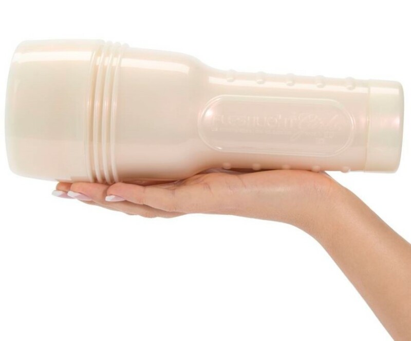 Мастурбатор вагіна з кібершкіри в колбі Fleshlight Girls Vina Sky Exotica, бежевий, 24.8 см - Изображение 3