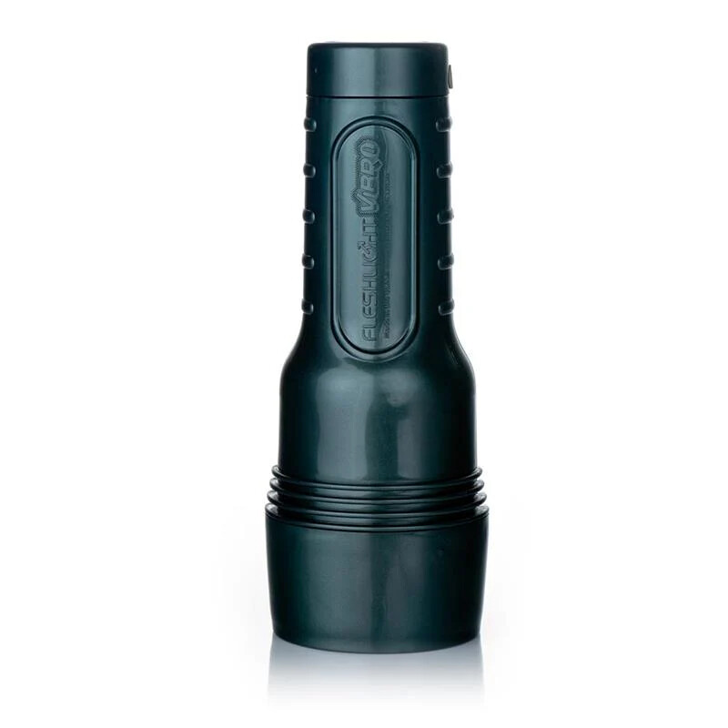 Мастурбатор вагіна в колбі з вібрацією Fleshlight Pink Lady Touch, кібершкіра, бежевий, 25 х 10 см - Изображение 6