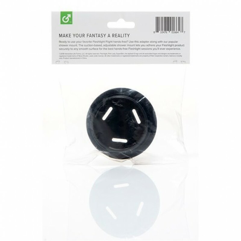 Адаптер для мастурбатора Fleshlight Shower Mount, чорний - Изображение 2
