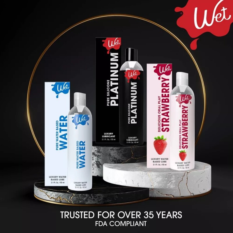 Лубрикант 118 мл Wet Platinum Premium, на силіконовій основі - Изображение 3