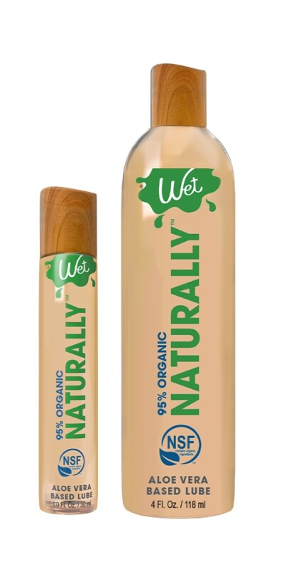 Лубрикант з екстрактом алое Wet Naturally 30 мл, на водній основі - Изображение 4