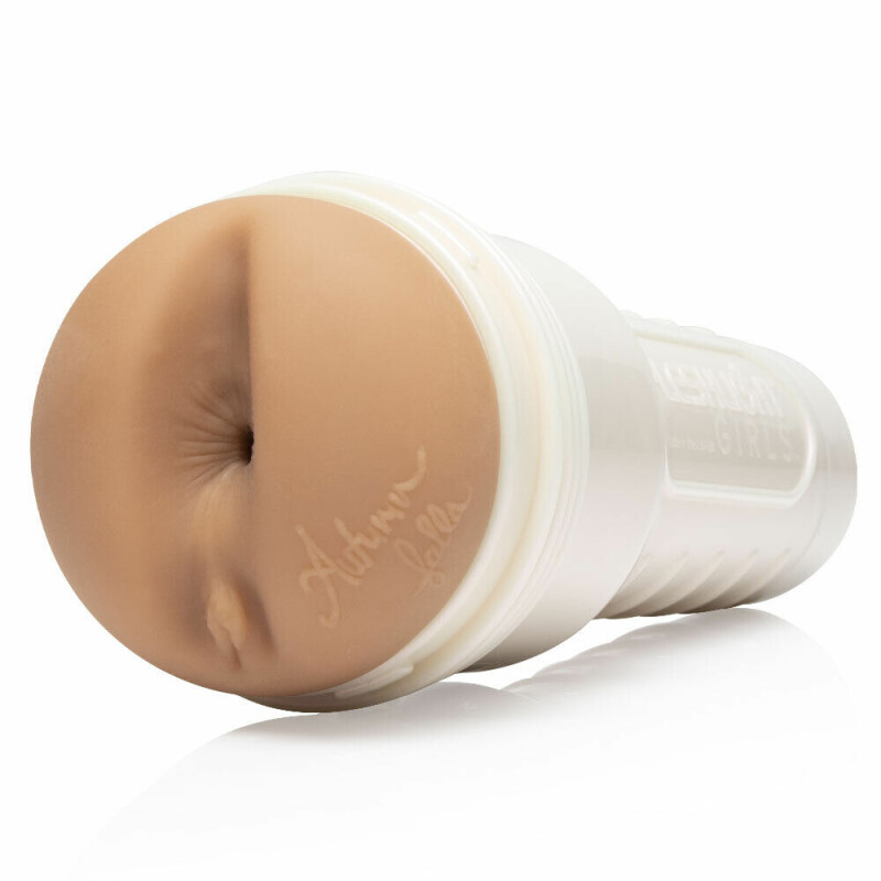 Мастурбатор анус у колбі Fleshlight Girls Autumn Falls, кібершкіра, бежевий, 25.4 х 8.5 см - Изображение 2