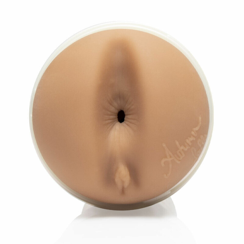 Мастурбатор анус у колбі Fleshlight Girls Autumn Falls, кібершкіра, бежевий, 25.4 х 8.5 см - Изображение 3