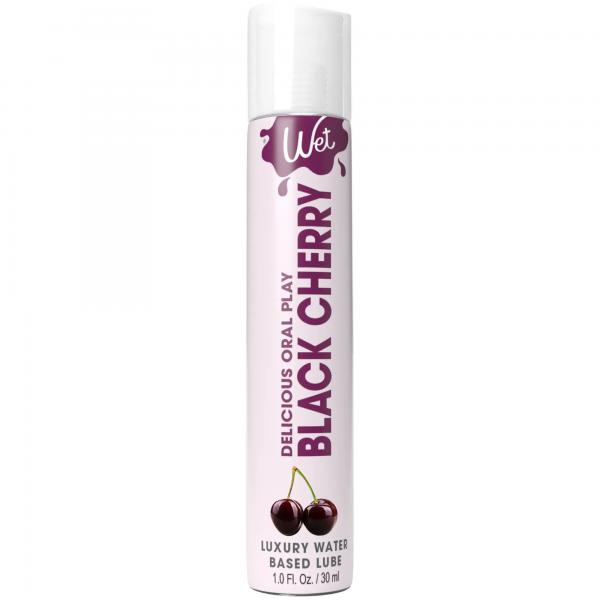 Лубрикант оральний Wet Black Cherry 30 мл на водній основі зі смаком черешні - Зображення 2