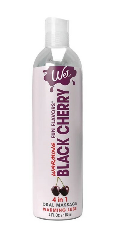 Лубрикант оральний Wet Warming Black Cherry 118 мл на водній основі з розігрівом зі смаком черешні - Зображення 3