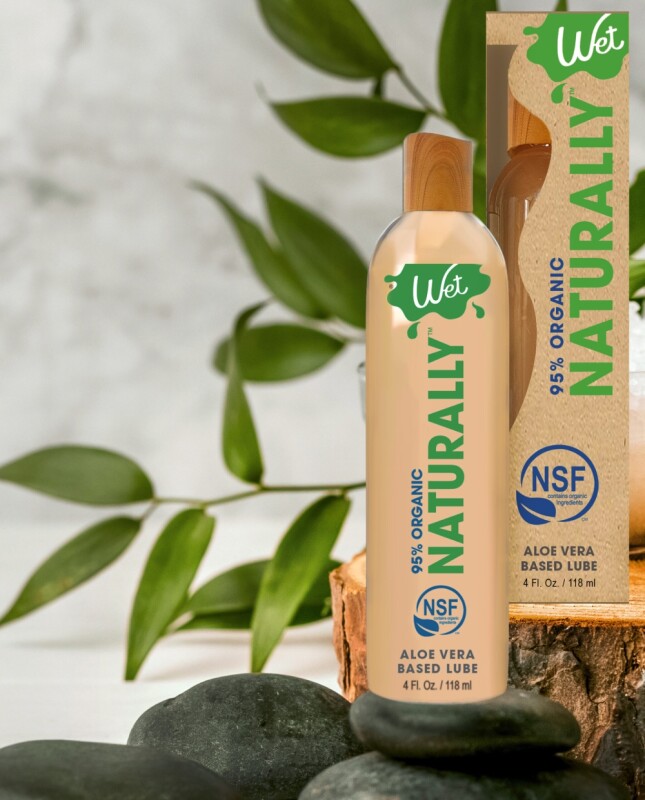 Лубрикант з екстрактом алое Wet Naturally 30 мл, на водній основі - Изображение 2