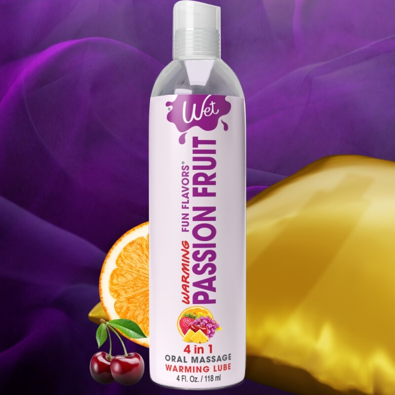 Лубрикант оральний Wet Warming Passion Fruit 30 мл, зігріваючий - Изображение 3